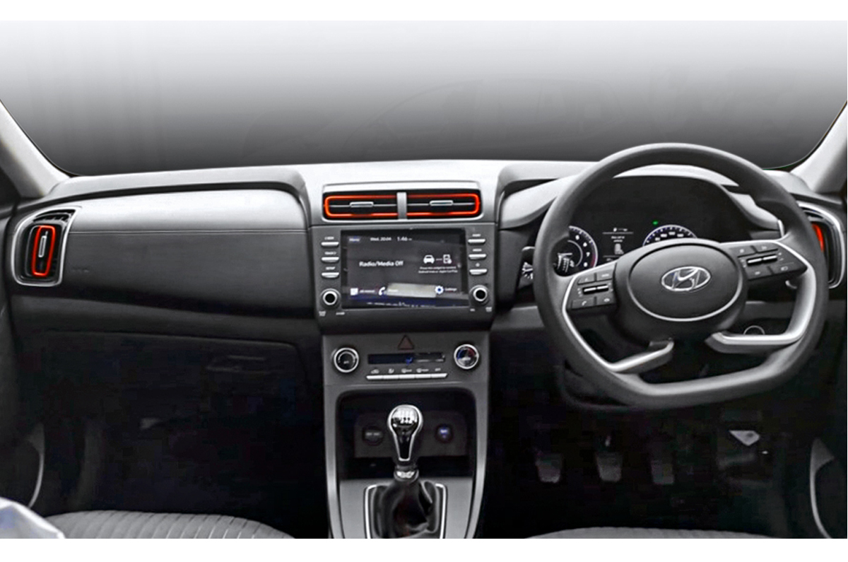 Hyundai Creta Knight Edition interior 